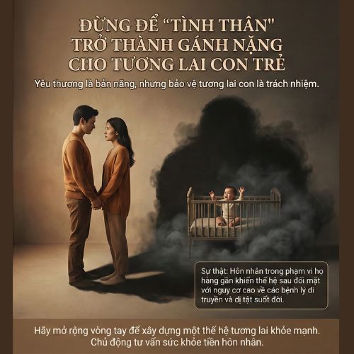 Hiểu rõ hạn chế của hôn nhân cận huyết để phòng ngừa rủi ro sức khỏe