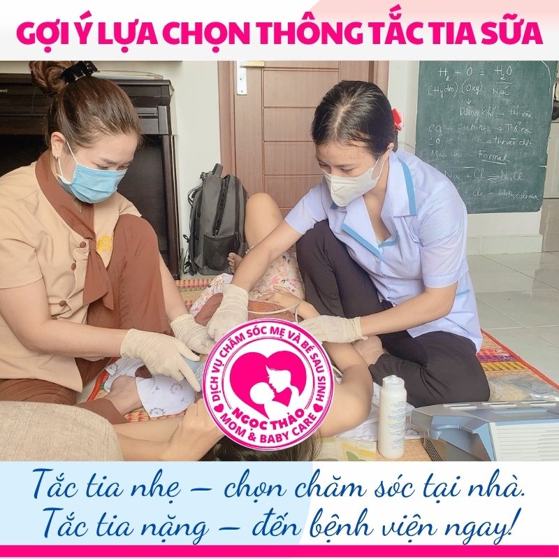 Tắc tia nhẹ – chọn chăm sóc tại nhà. Tắc tia nặng – đến bệnh viện ngay!