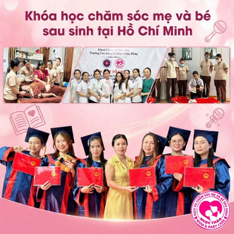 khóa học chăm sóc mẹ và bé sau sinh tại tp hồ chí minh