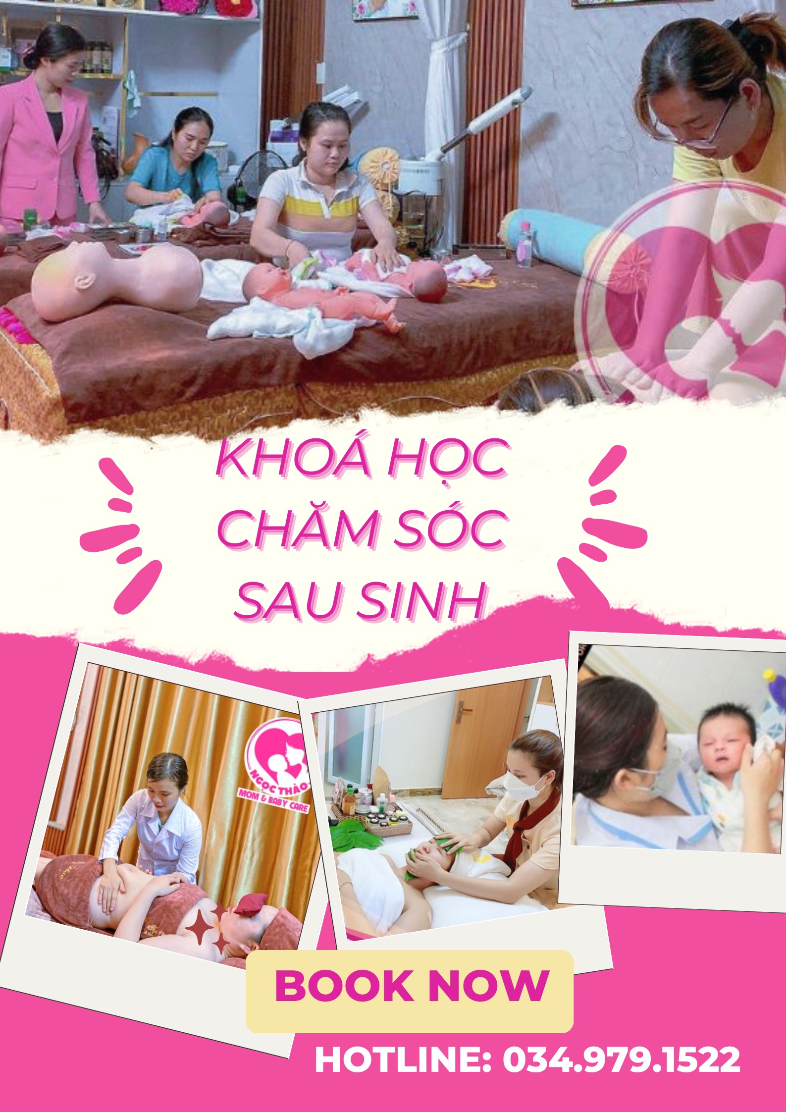 Khóa học chăm sóc sau sinh cấp chứng chỉ hành nghề giá trị tại Hồ Chí Minh