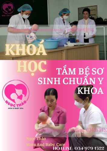 Khóa học tắm bé sơ sinh tại Hồ Chí Minh 
