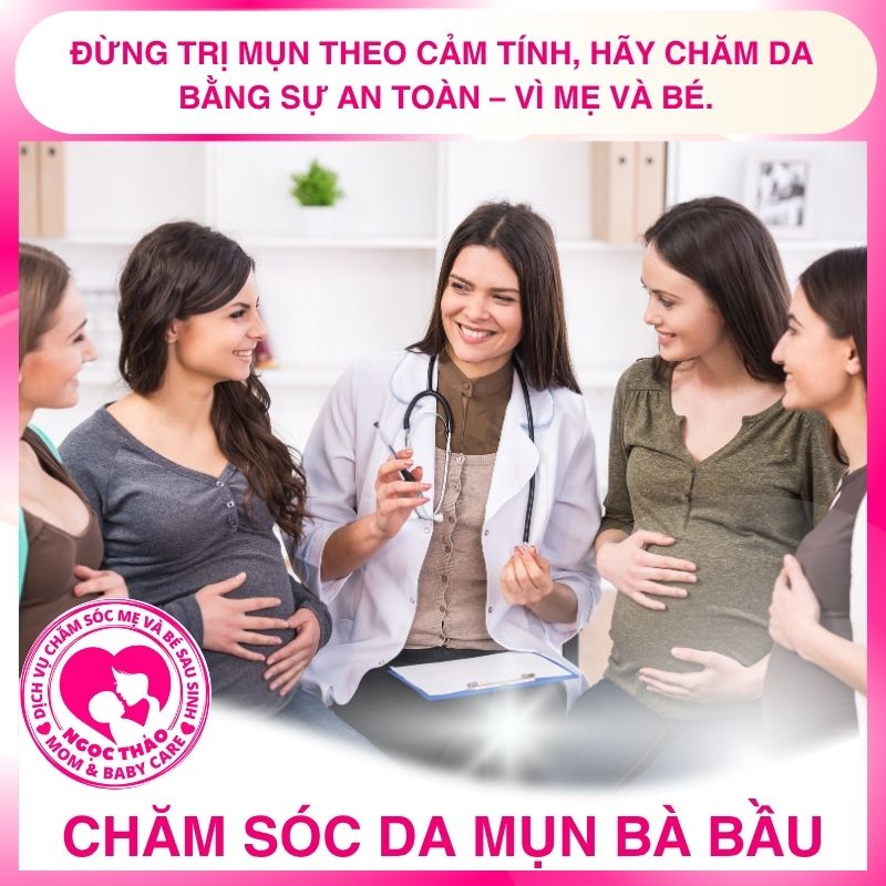 Đừng trị mụn theo cảm tính, hãy chăm da bằng sự an toàn – vì mẹ và bé
