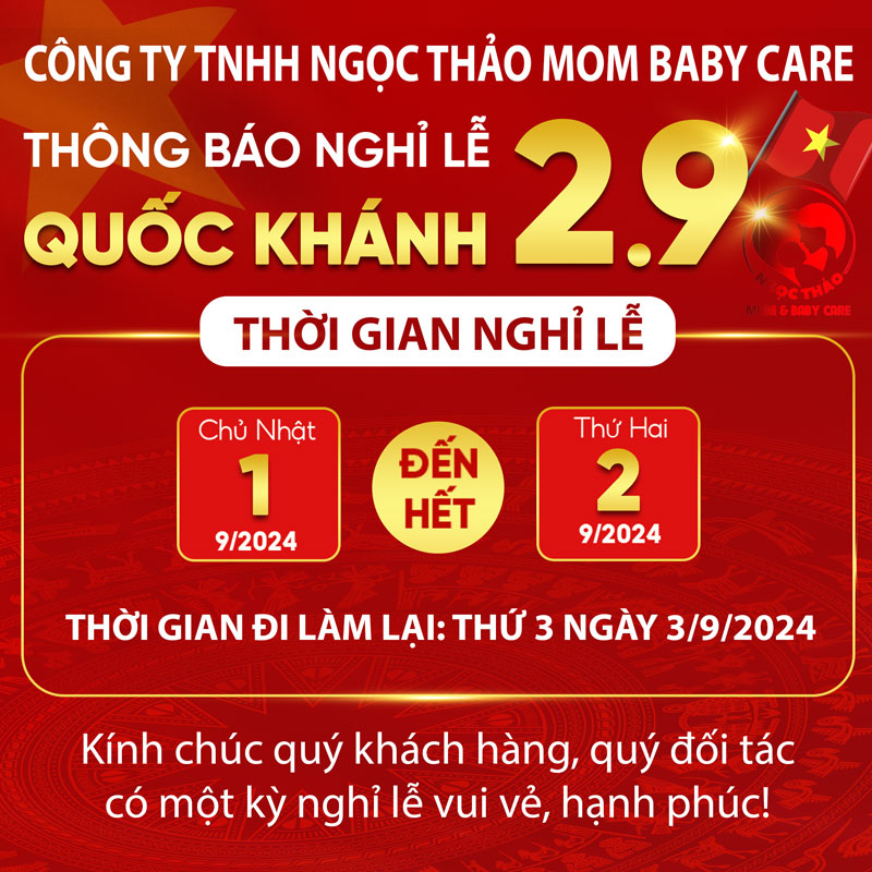 Lịch nghỉ lễ quốc khánh 2 tháng 9 năm 2024