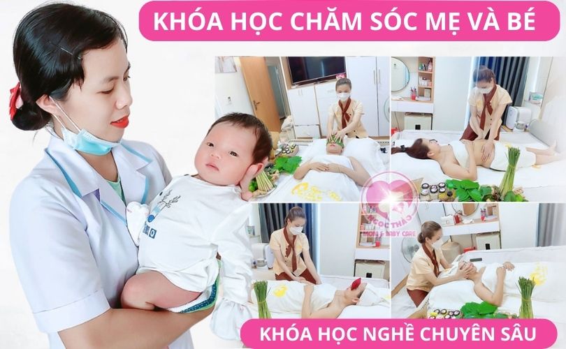 Liên hệ khóa học chăm sóc mẹ và bé sau sinh tại Ngọc Thảo Mom Baby Care