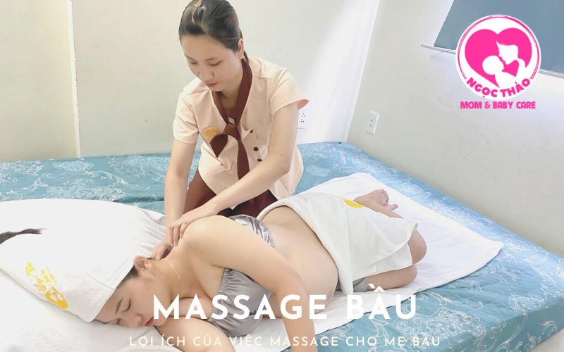 Massage bầu giúp mẹ giảm đau nhức, lưu thông khí huyết rất tốt
