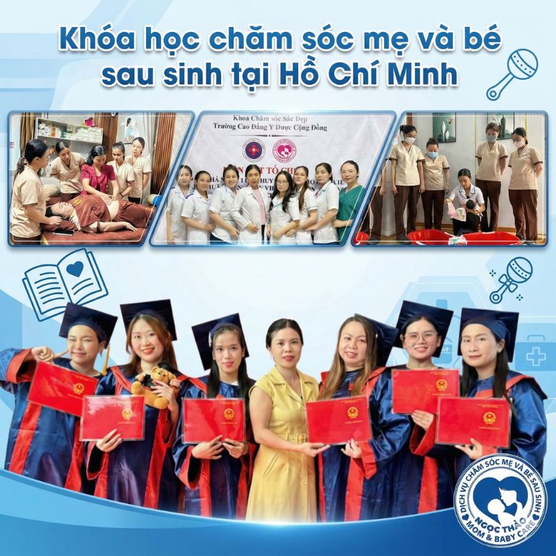 trung tâm đào tạo chăm sóc mẹ và bé sau sinh