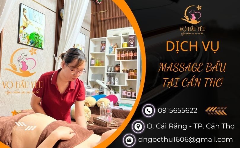 Spa massage cho mẹ bầu tại Cần Thơ