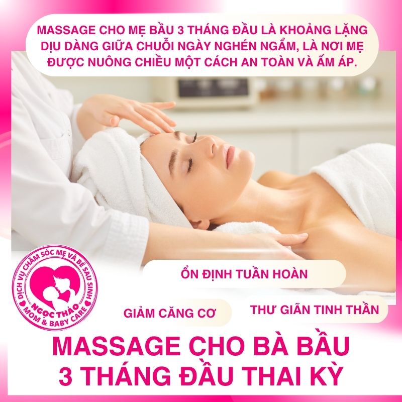 Massage cho bà bầu 3 tháng đầu: Bí quyết nâng niu sức khỏe mẹ và thai nhi