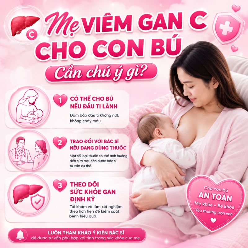 mẹ viêm gan b cần chú ý gì
