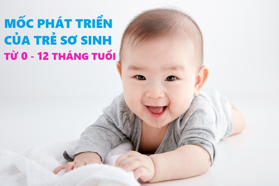 Mốc phát triển từ 0 đến 1 tuổi của trẻ sơ sinh