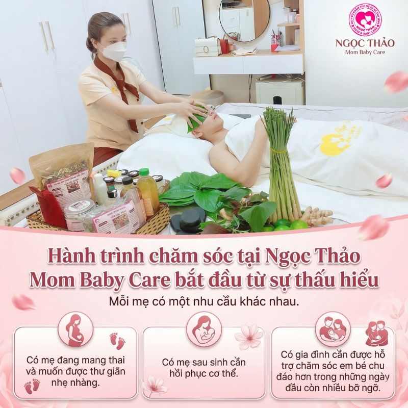 ngọc thảo mom baby care chăm sóc mẹ và bé sau sinh
