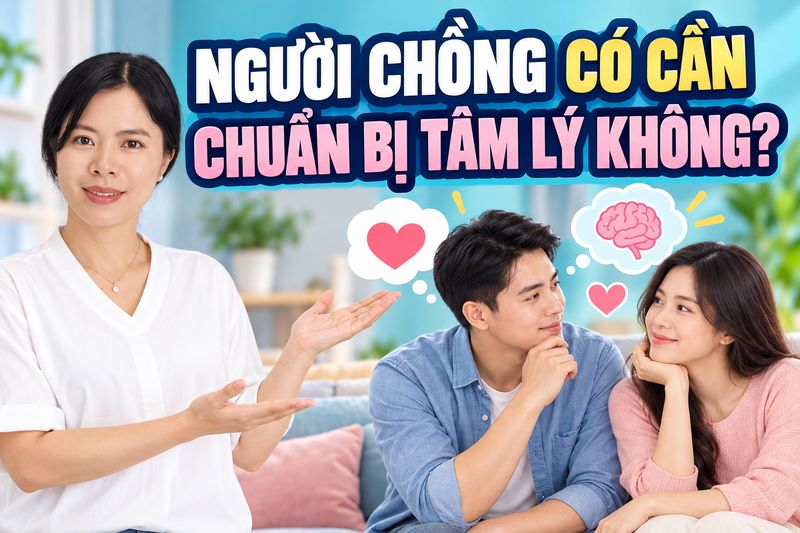 người chồng có cần chuẩn bị tâm lý không