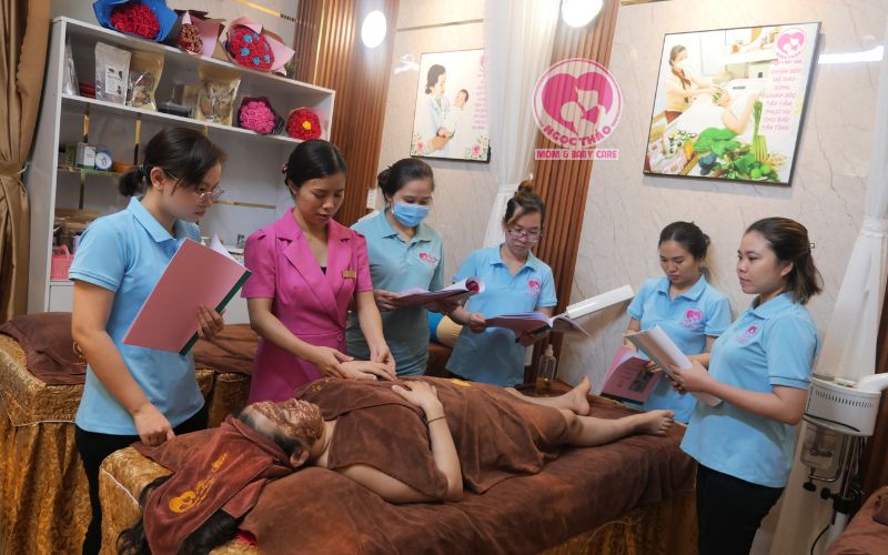 Nguyên tắc massage cho mẹ bầu sẽ được hướng dẫn trong khóa học