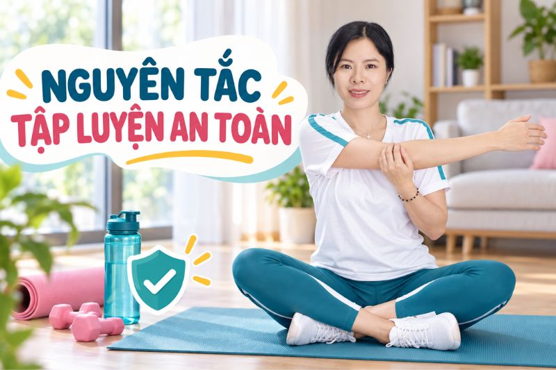 nguyên tắc tập luyện an toàn