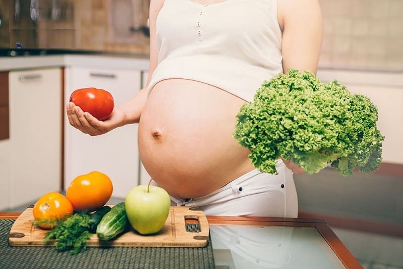 Những loại rau nên kiêng ăn khi mang thai