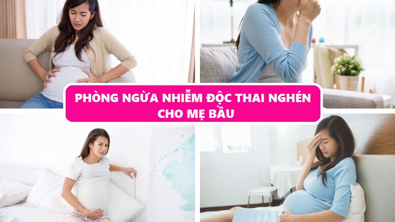 Phòng ngừa nhiễm độc thai nghén cho mẹ bầu như thế nào?