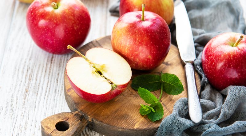 Quả táo có thể ăn được sau khi mổ đẻ