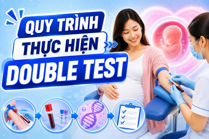 quy trình thực hiện double test
