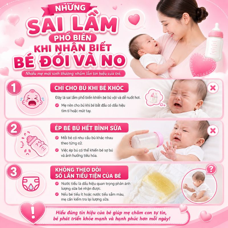 những sai lầm của ba mẹ