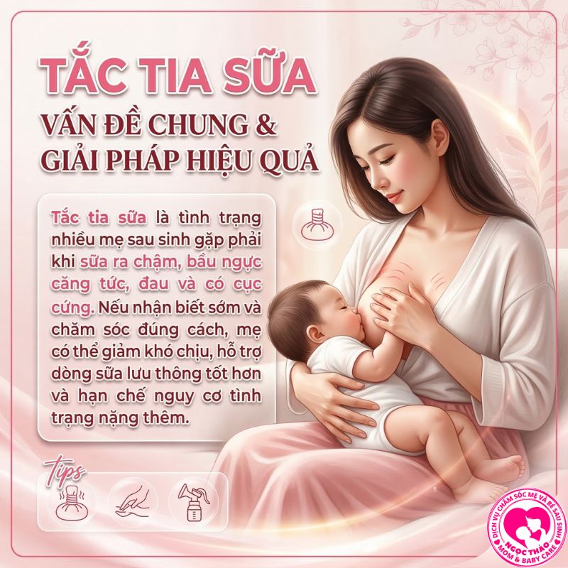 tắc tia sũa là gì nguyên nhân và cách đièu trị