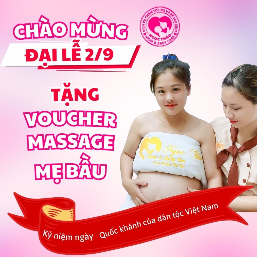 2 tháng 9 tặng voucher massage bầu