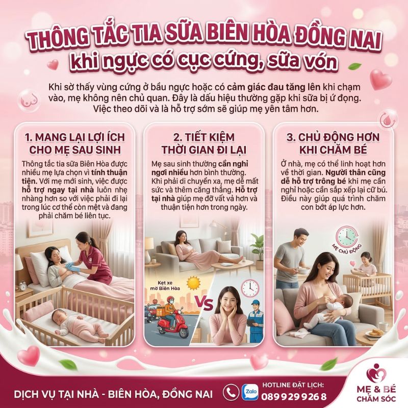thông tắc tia sữa tại nhà Biên Hòa Đồng Nai