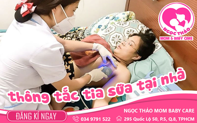 Thông tắc tia sữa tại nhà TPHCM