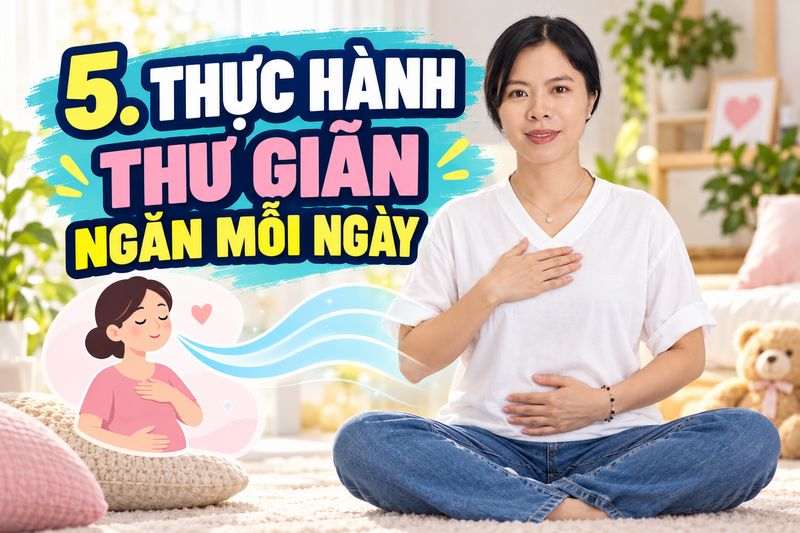thực hành thư giãn ngắn mỗi ngày