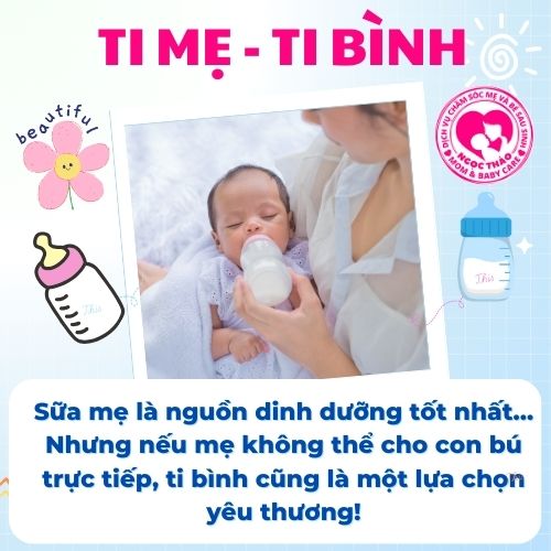 Ti mẹ hay ti bình - lựa chọn nào tốt nhất cho bé