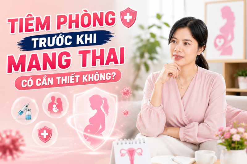 tiêm phòng trước khi mang thai có cần thiết không