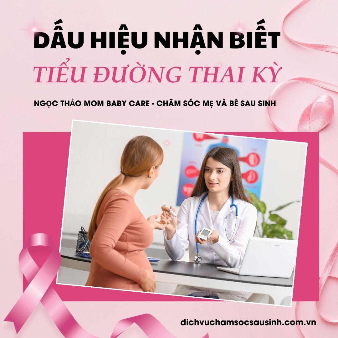 Các dấu hiệu nhận biết tiểu đường thai kỳ