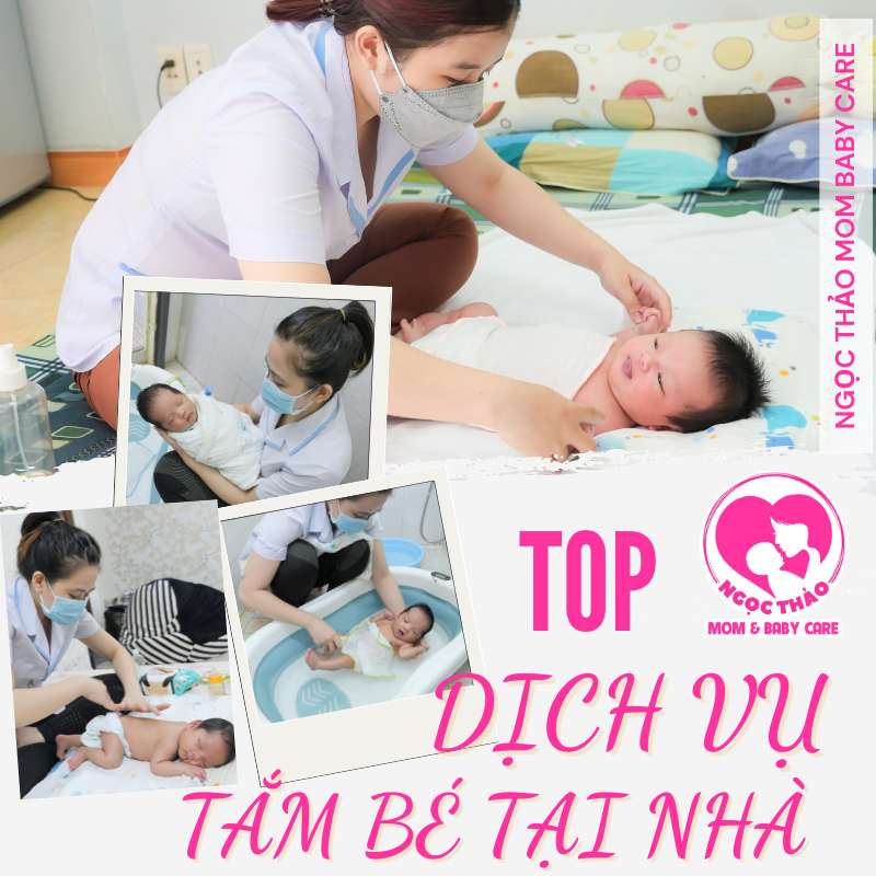 Danh sách các dịch vụ tắm bé tại nhà hàng đầu, chuyên nghiệp và đáng tin cậy nhất tại Việt Nam