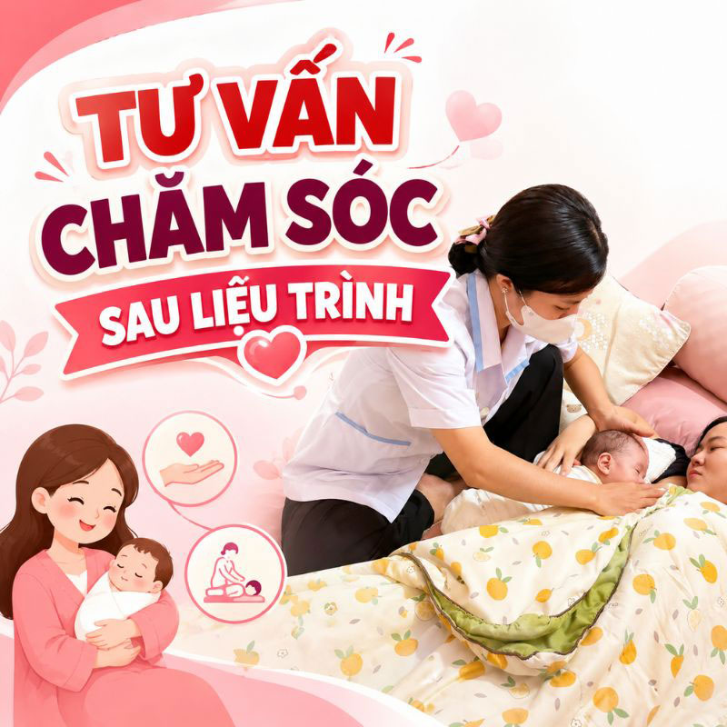tư vấn chăm sóc sau liệu trình