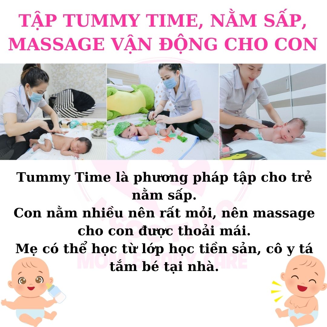 Tummy Time cho Trẻ Sơ Sinh