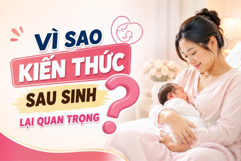 vì sao kiến thức sau sinh lại quan trọng
