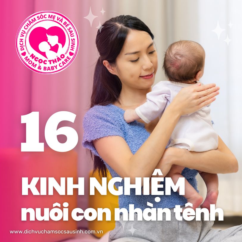 vỗ ợ hơi cho bé sơ sinh
