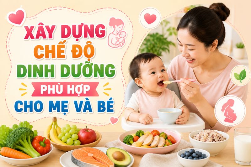 xây dựng chế độ dinh dưỡng phù hợp