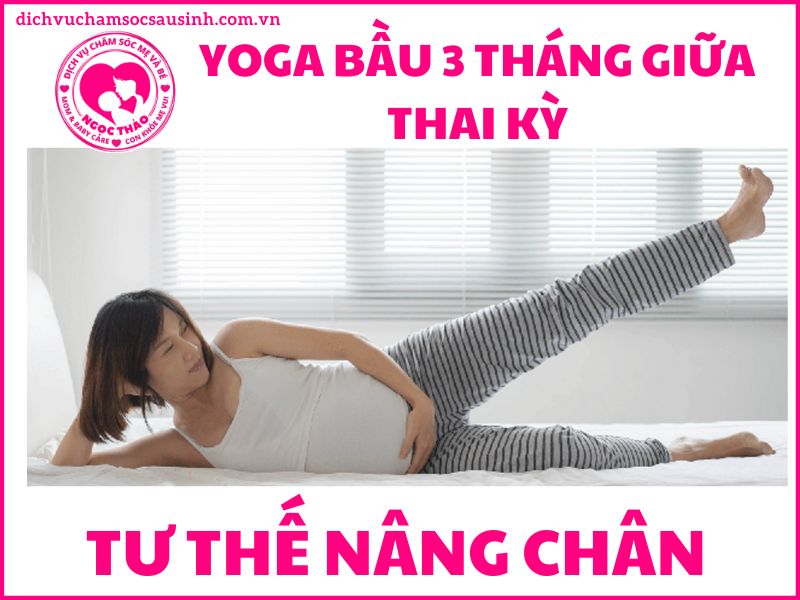 tư thế nâng chân